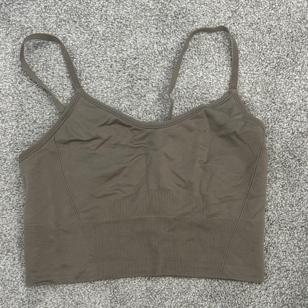 All in Motion Taupe Tank Top - Picture 1 of 3